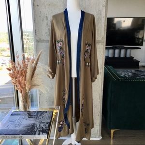 Cute Embroidered Kimono OS